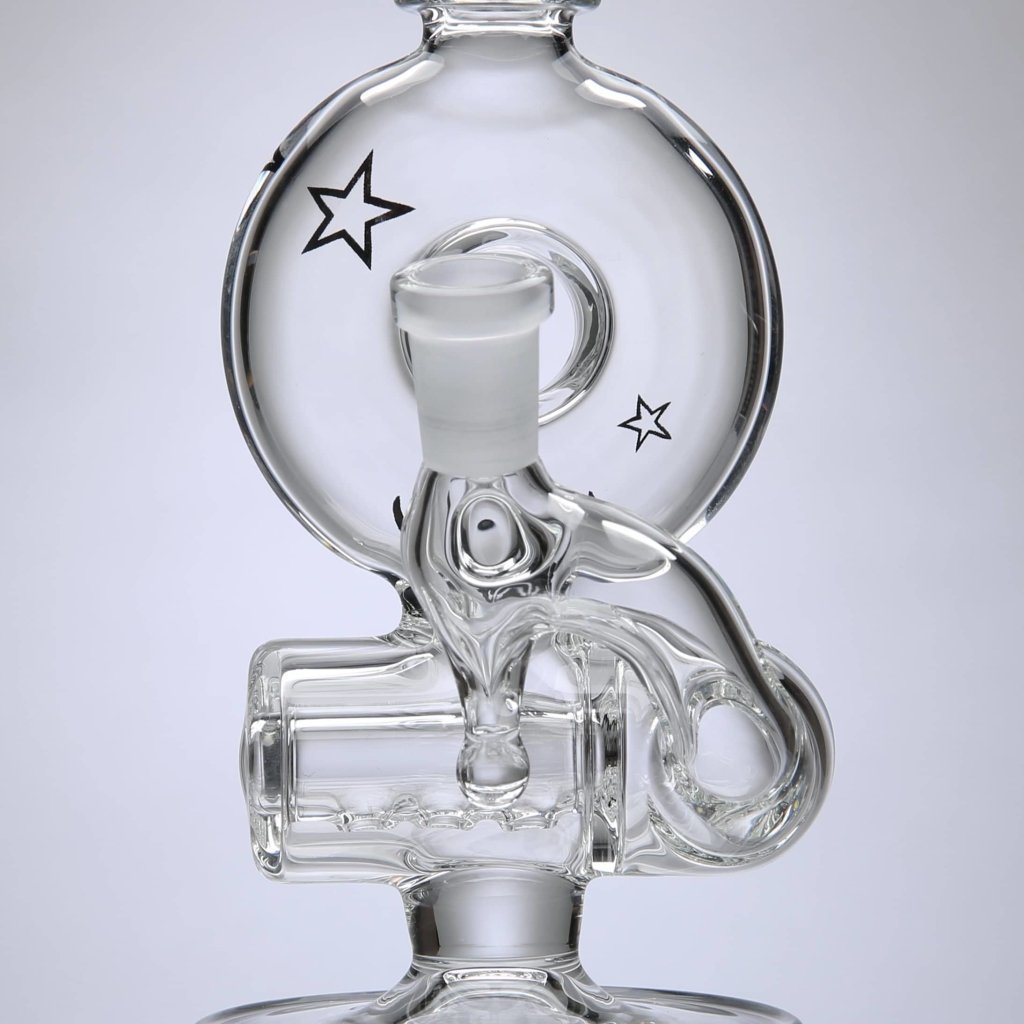 DC Glass - 10mm Inline Donut Rig - Aqua Lab Technologies