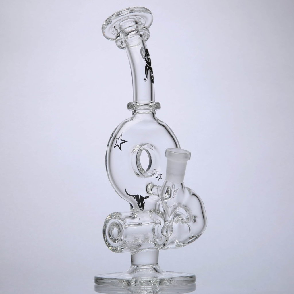 DC Glass - 10mm Inline Donut Rig - Aqua Lab Technologies