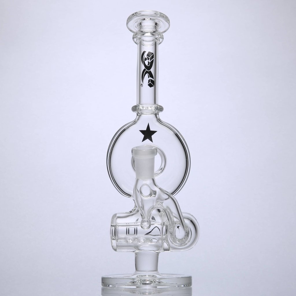 DC Glass - 10mm Inline Donut Rig - Aqua Lab Technologies