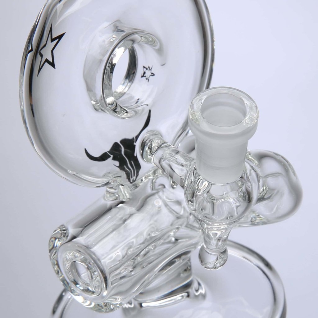 DC Glass - 10mm Inline Donut Rig - Aqua Lab Technologies