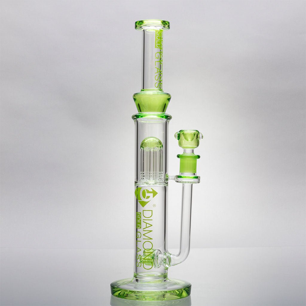 Diamond - 8 Arm to Triple StemLine Bong - Aqua Lab Technologies