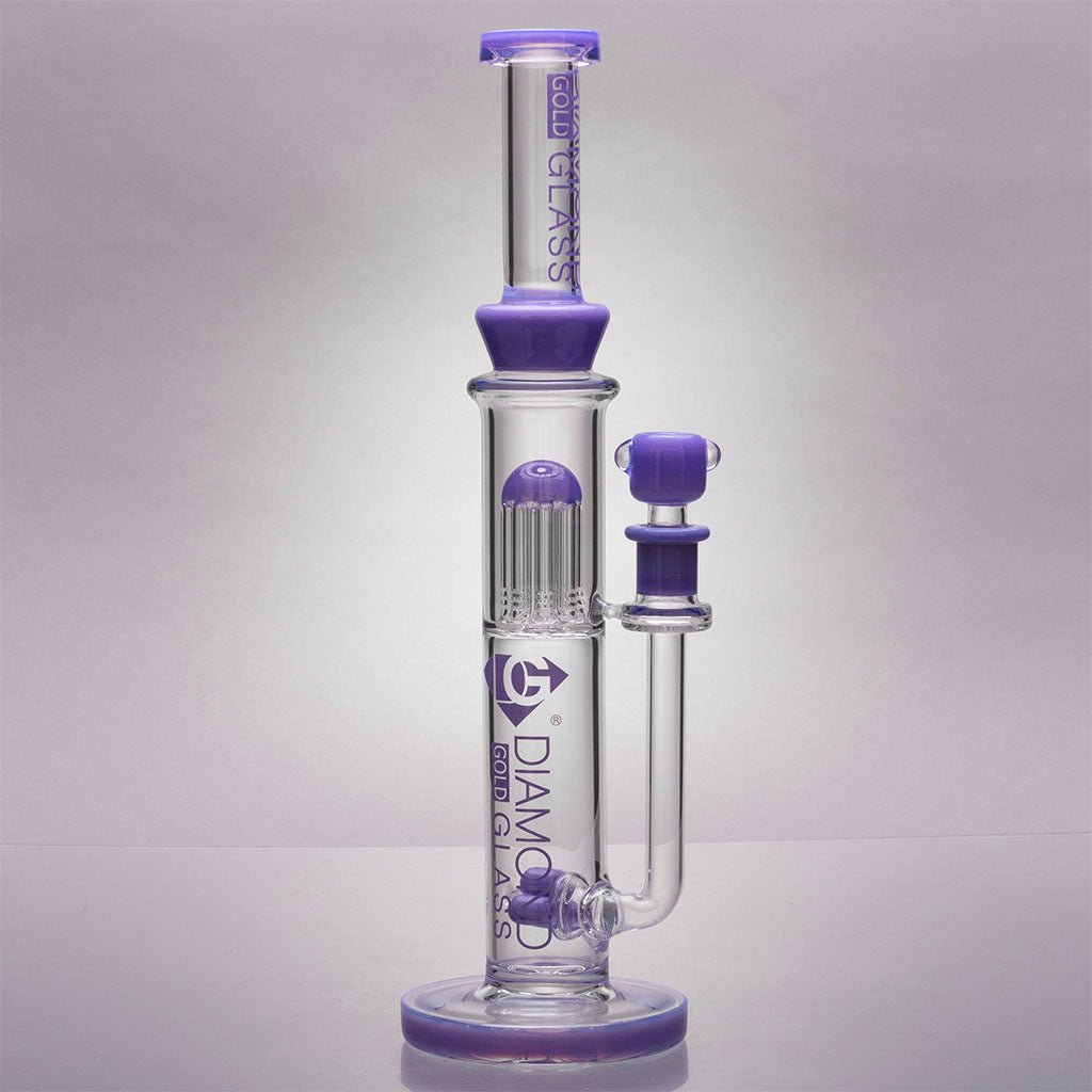 Diamond - 8 Arm to Triple StemLine Bong - Aqua Lab Technologies