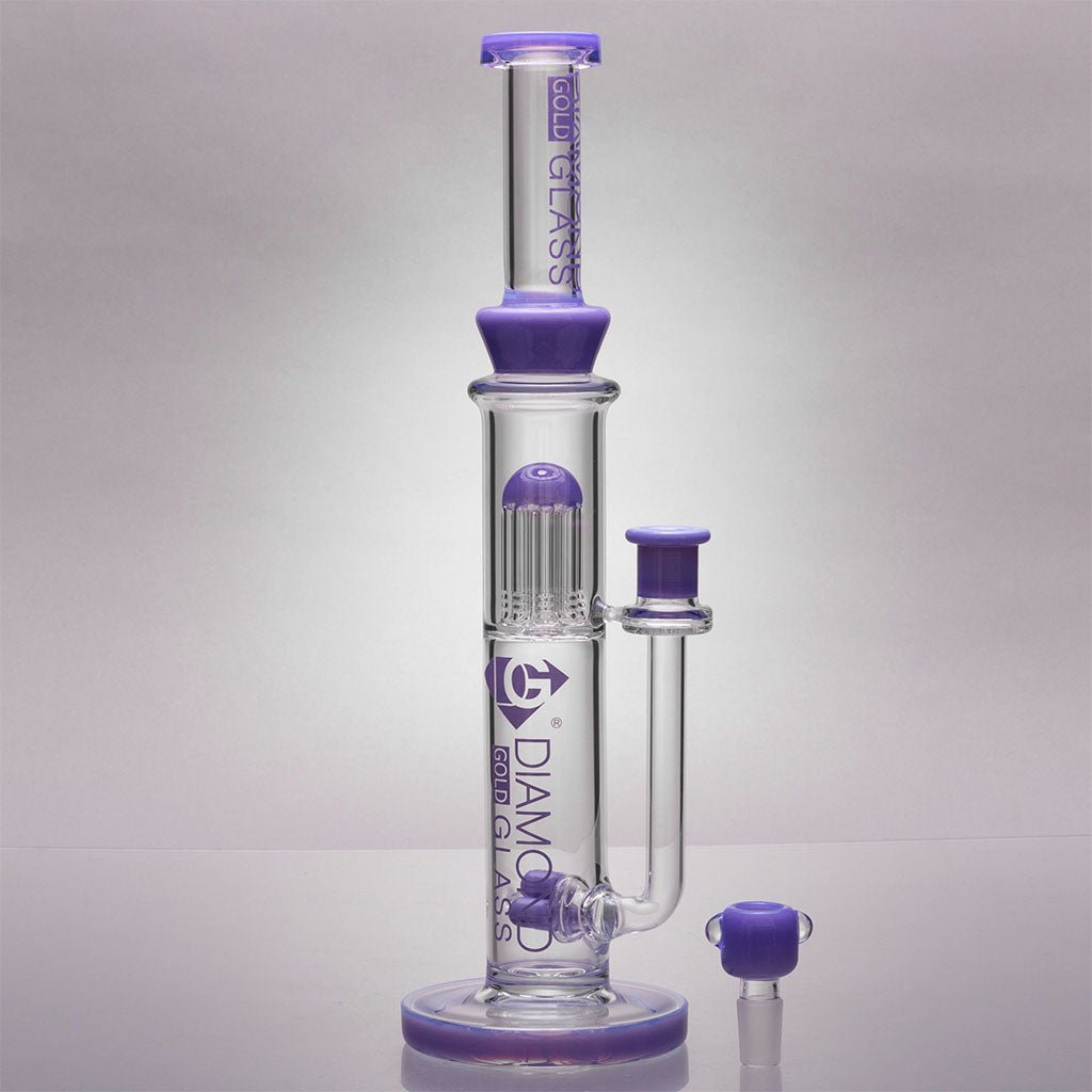 Diamond - 8 Arm to Triple StemLine Bong - Aqua Lab Technologies