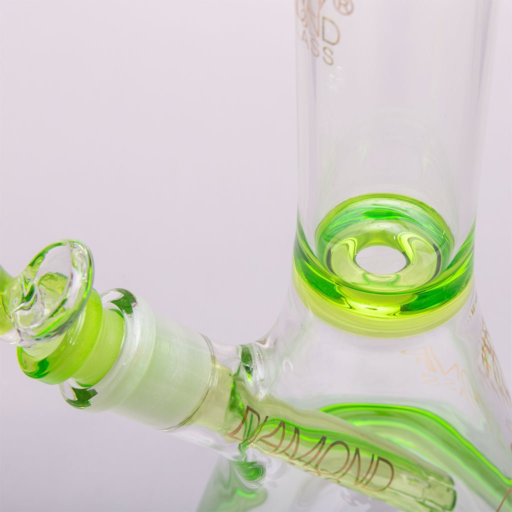 Diamond - Mini Accent Beaker Bongs - Aqua Lab Technologies