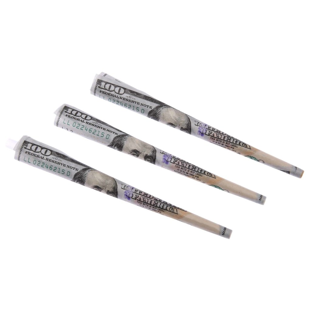 Empire - Benny $100 Bill Cones (3 pc) - Aqua Lab Technologies