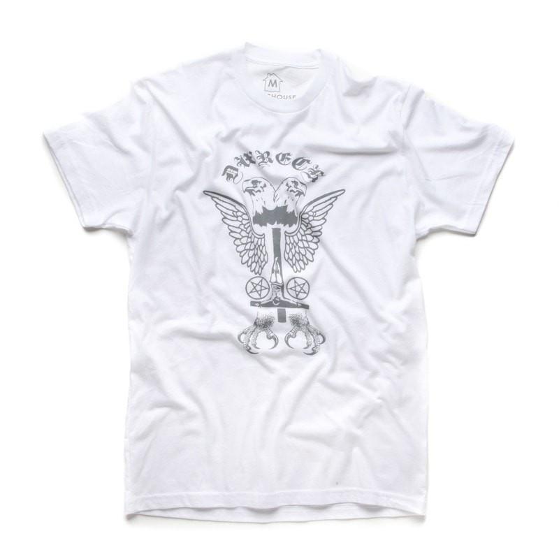 Glasshouse - White D-Wreck Claws T-Shirt - Aqua Lab Technologies