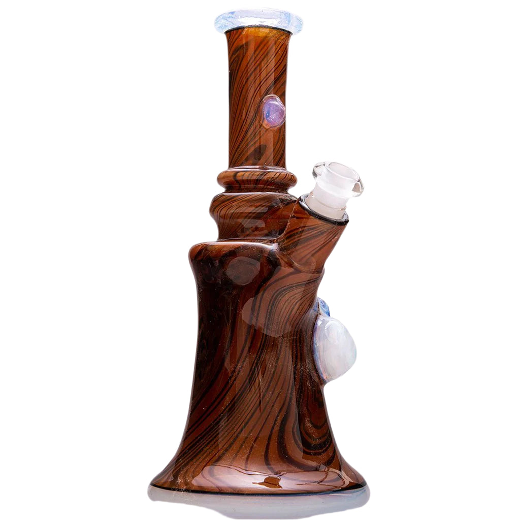 Leary Glassworks - Woodgrain Mini Bongs - Aqua Lab Technologies