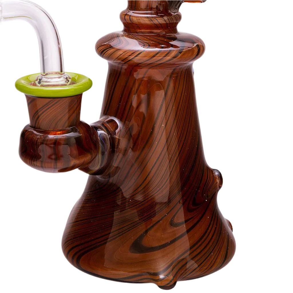 Leary - Woodgrain Critter Dab Rigs - Aqua Lab Technologies
