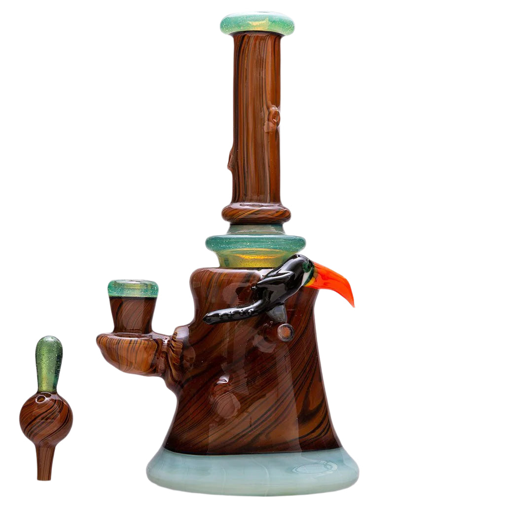 Leary - Woodgrain Critter Dab Rigs - Aqua Lab Technologies