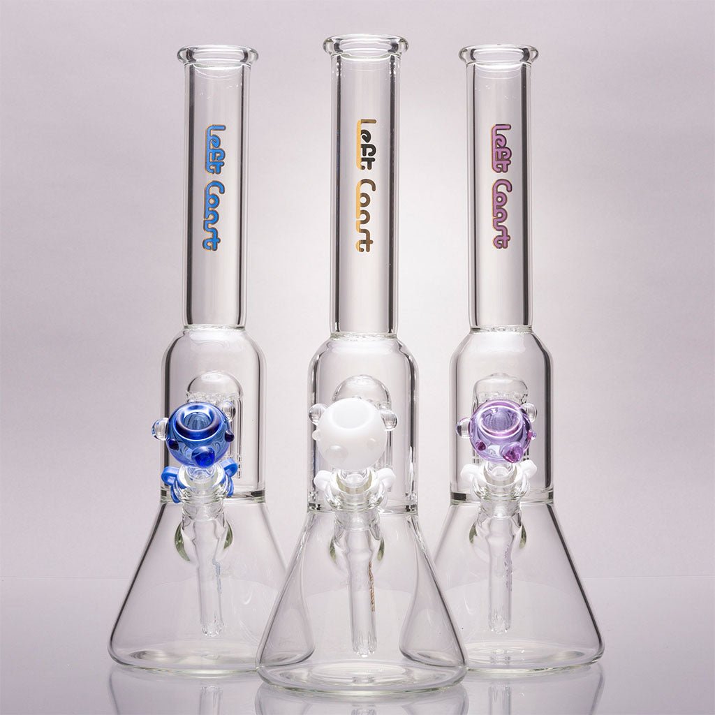 Left Coast - 10-Arm Tree Beaker Bongs - Aqua Lab Technologies