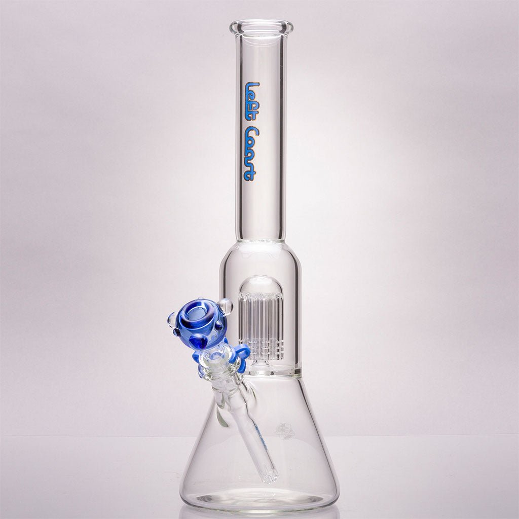 Left Coast - 10-Arm Tree Beaker Bongs - Aqua Lab Technologies