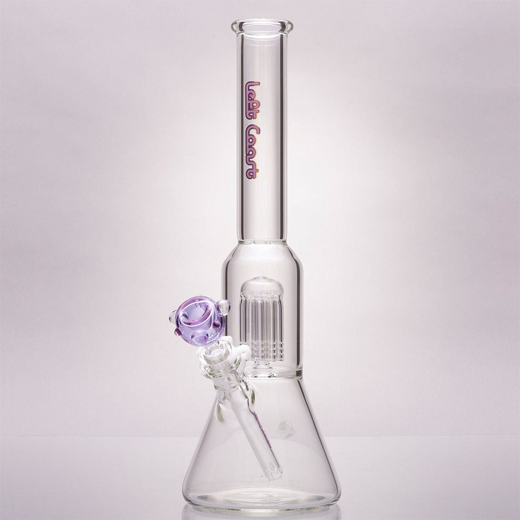 Left Coast - 10-Arm Tree Beaker Bongs - Aqua Lab Technologies