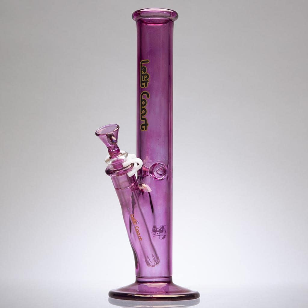 Left Coast - Anodized Straight Bongs - Aqua Lab Technologies