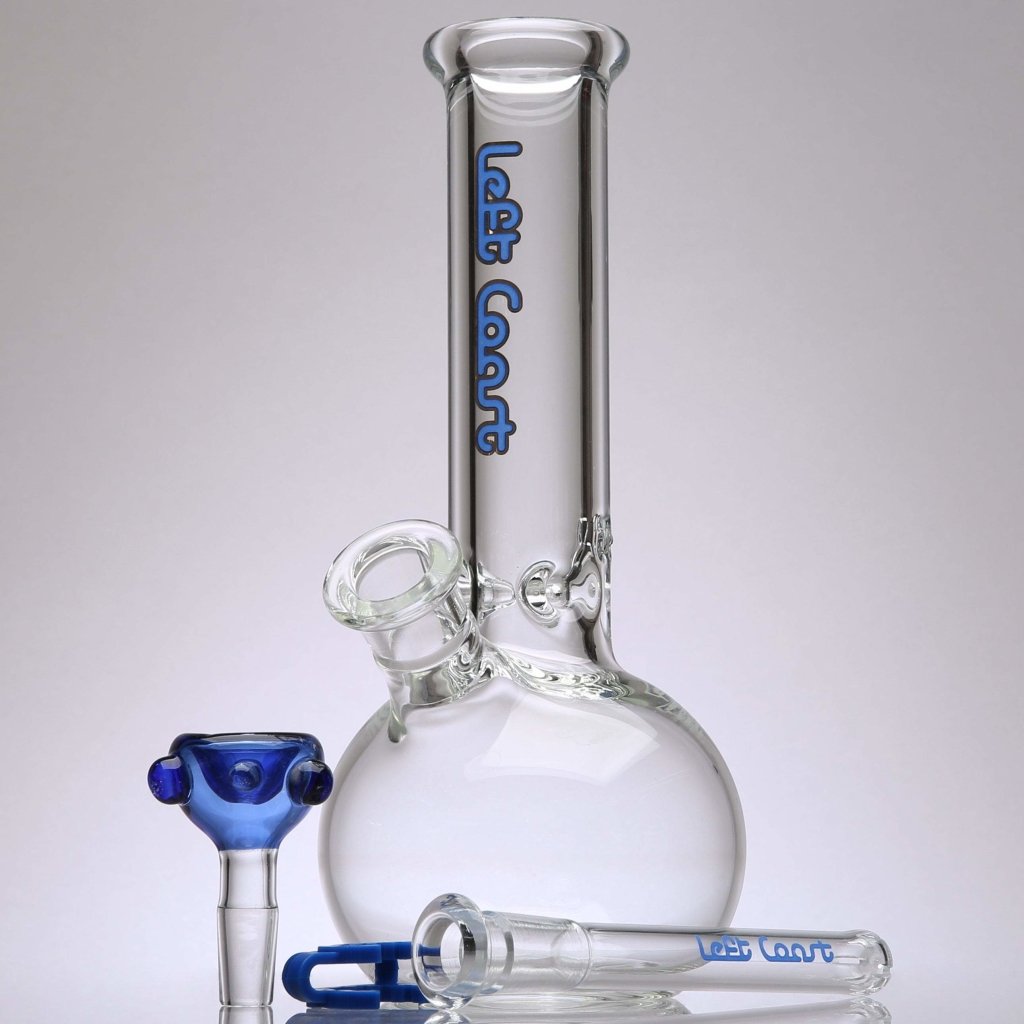 Left Coast - 7mm Bubble Bottom Bong