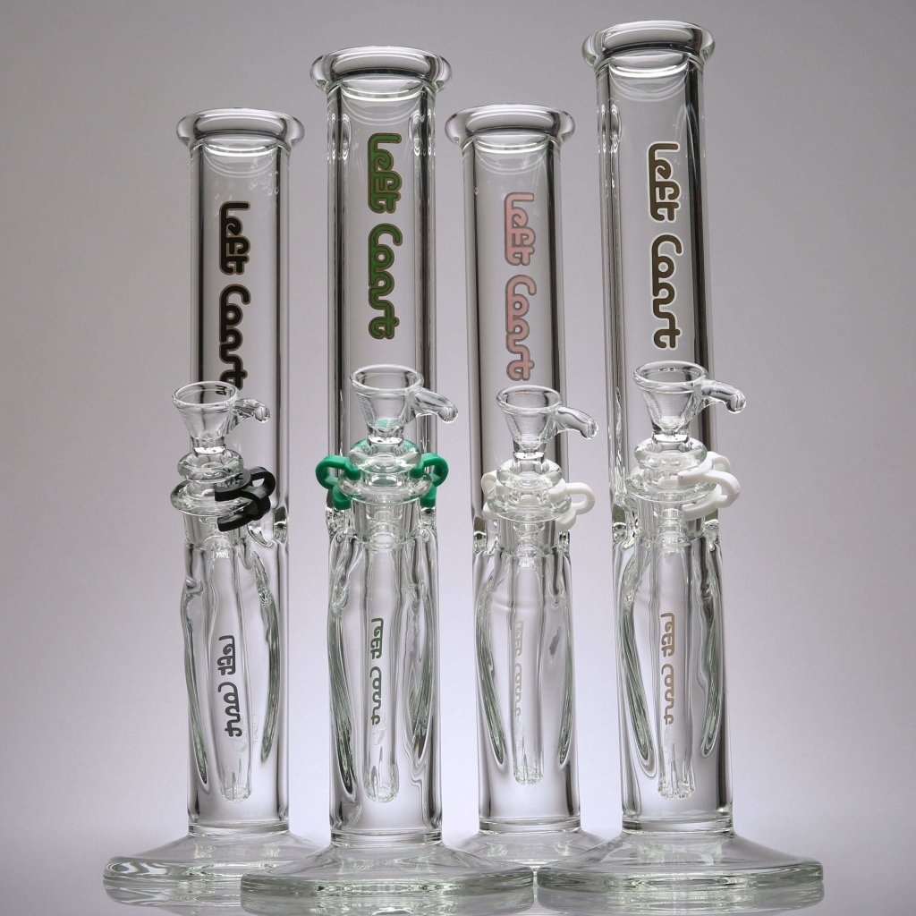 Left Coast - Mini Straight Tube Bongs