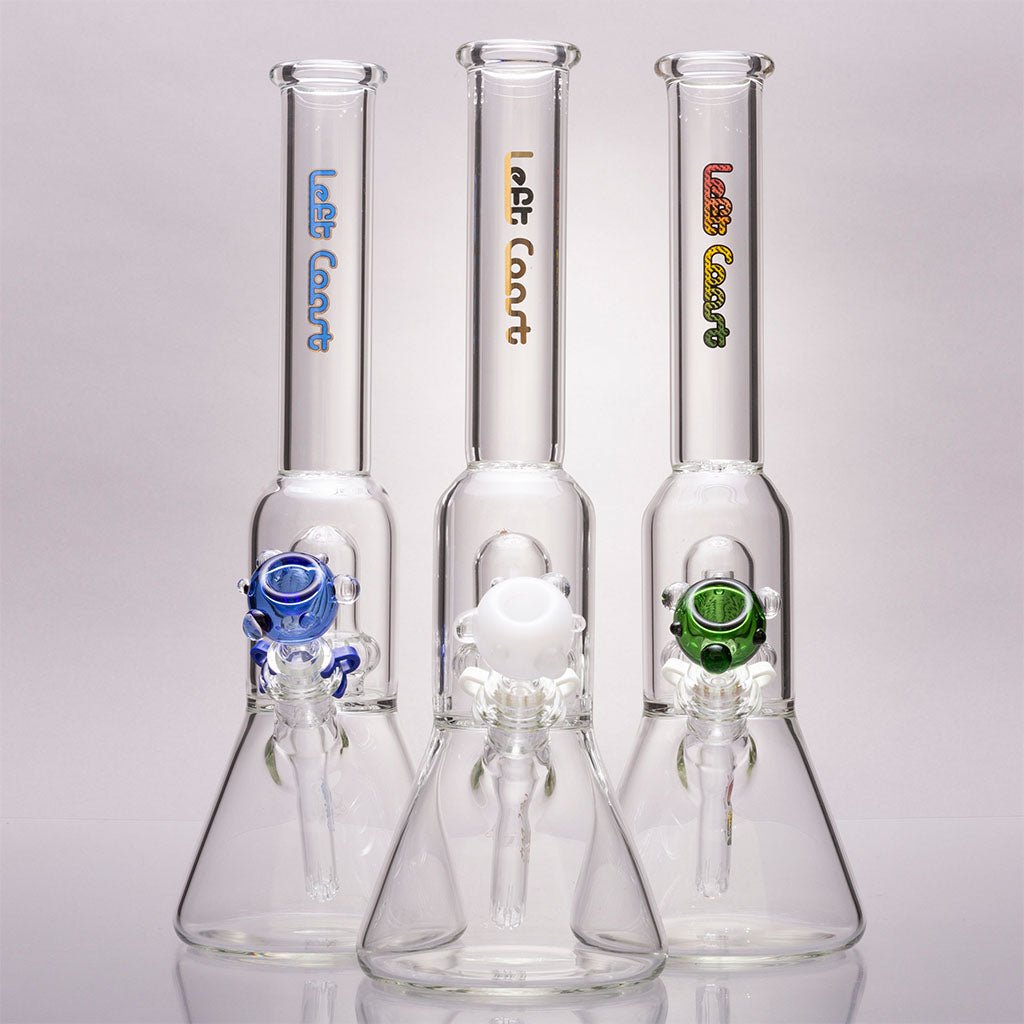 Left Coast - Showerhead Beaker Bongs