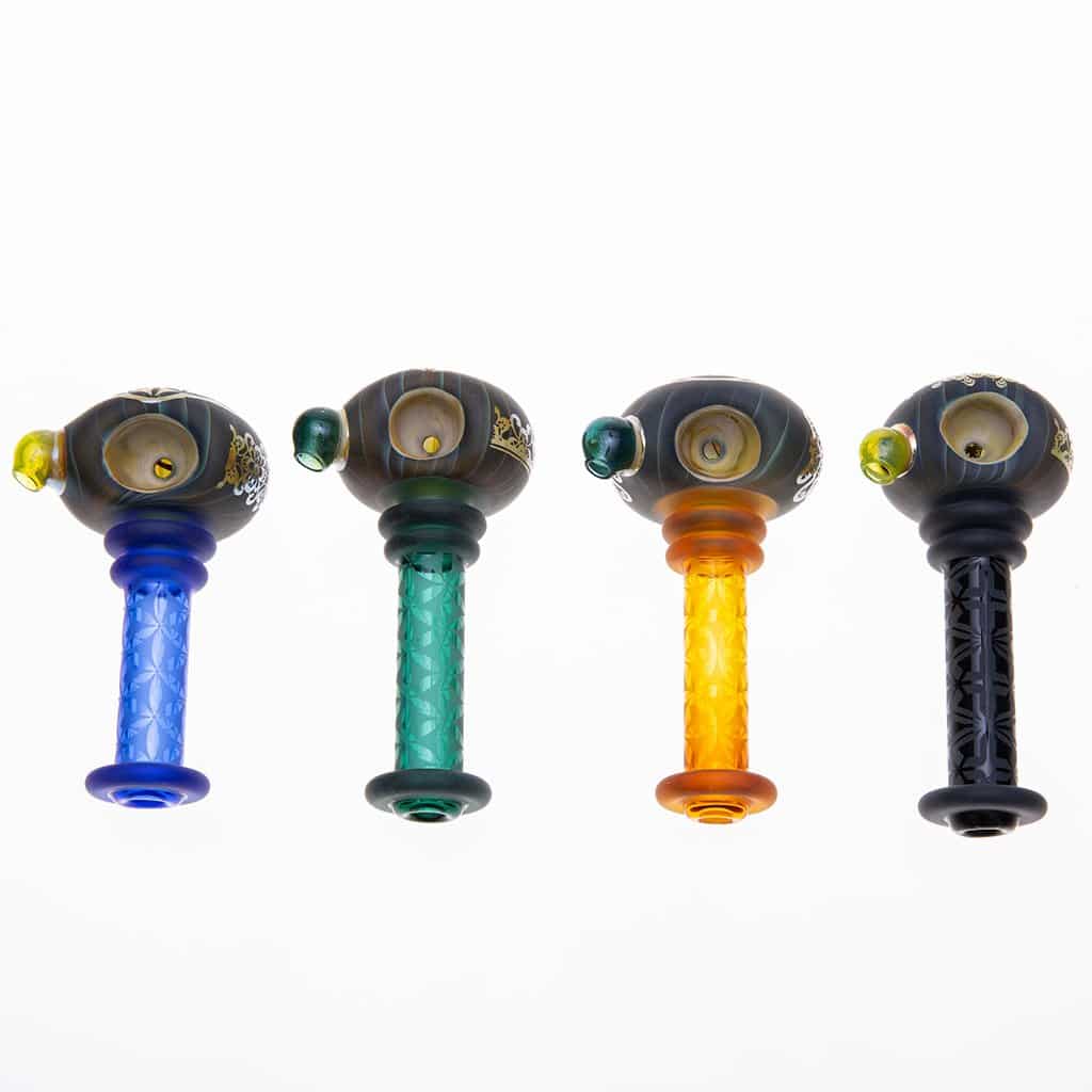 Little B - Sandblasted Hand Pipes - Aqua Lab Technologies