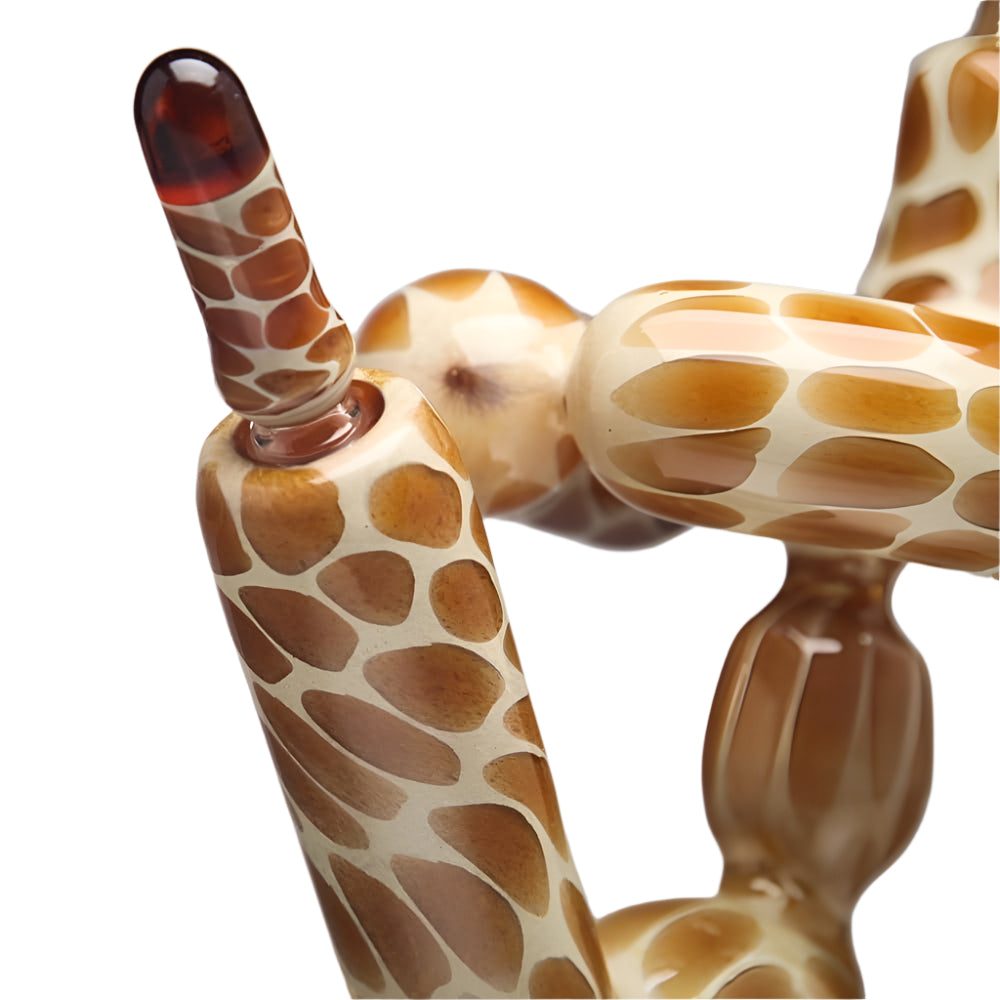 ME Glass x Blitzkriega - Balloon Giraffe Dog Rig - Aqua Lab Technologies