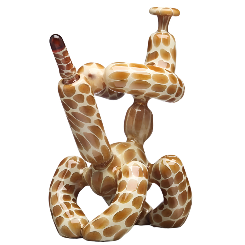 ME Glass x Blitzkriega - Balloon Giraffe Dog Rig - Aqua Lab Technologies