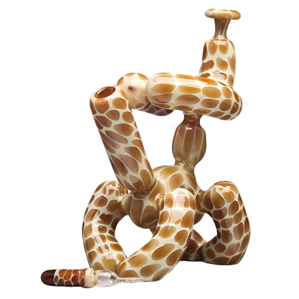ME Glass x Blitzkriega - Balloon Giraffe Dog Rig - Aqua Lab Technologies