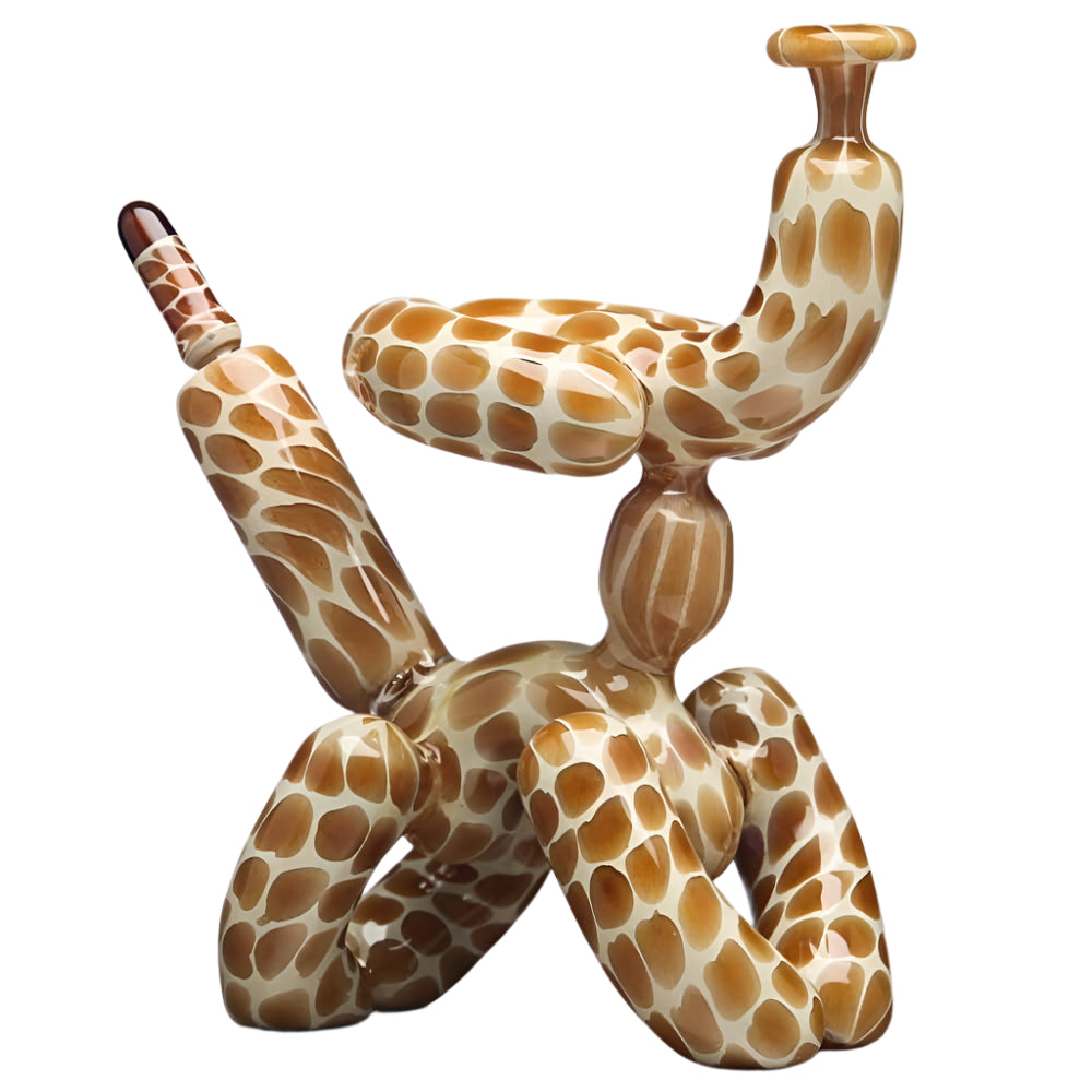 ME Glass x Blitzkriega - Balloon Giraffe Dog Rig - Aqua Lab Technologies