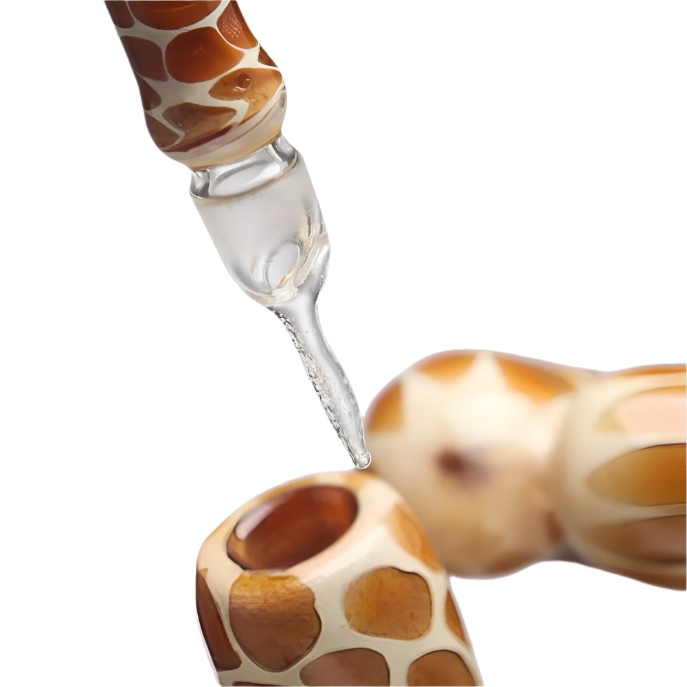 ME Glass x Blitzkriega - Balloon Giraffe Dog Rig - Aqua Lab Technologies