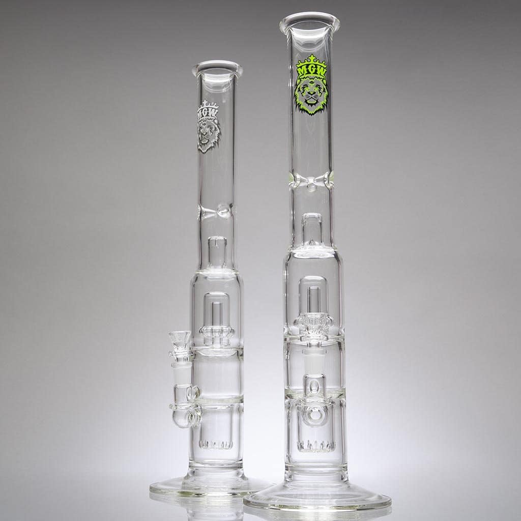 MGW - Classic CIRQ Double Perc Bong