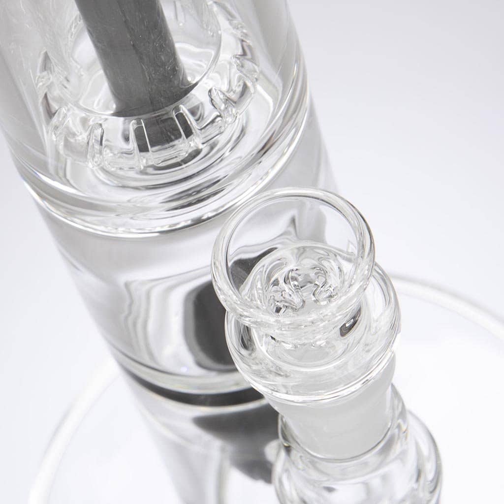 MGW - Mini Black CIRQ Double Perc Bong - Aqua Lab Technologies