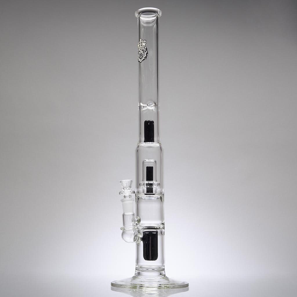 MGW - Mini Black CIRQ Double Perc Bong - Aqua Lab Technologies