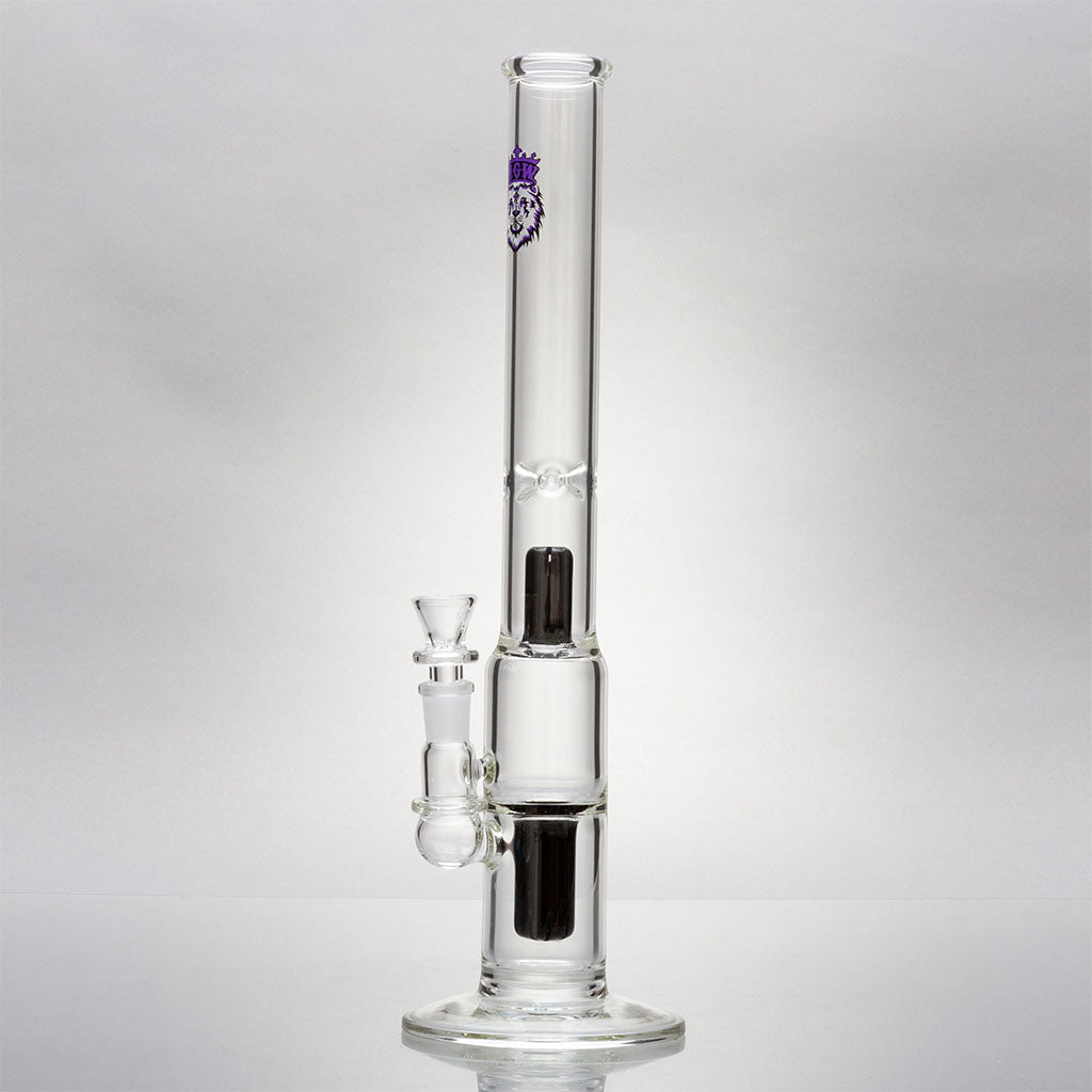 MGW - Mini Black Diffy Cap Stemless Bong - Aqua Lab Technologies