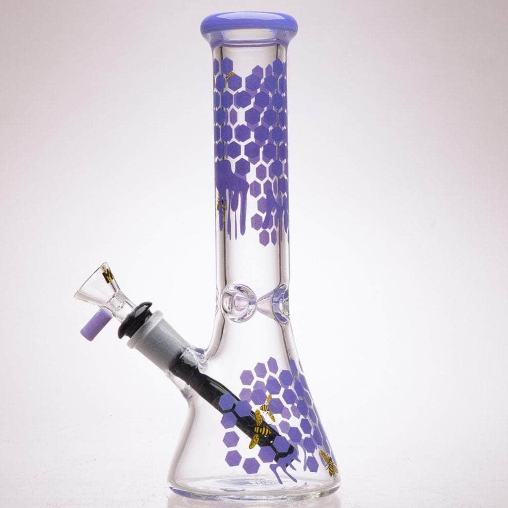 MK100 - Mini HoneyBee Beaker Bongs - Aqua Lab Technologies