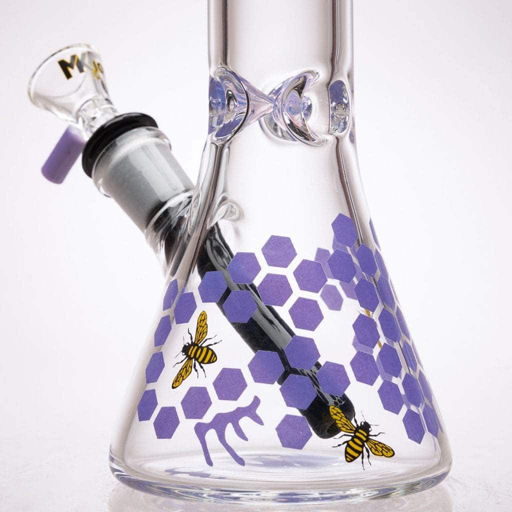 MK100 - Mini HoneyBee Beaker Bongs - Aqua Lab Technologies