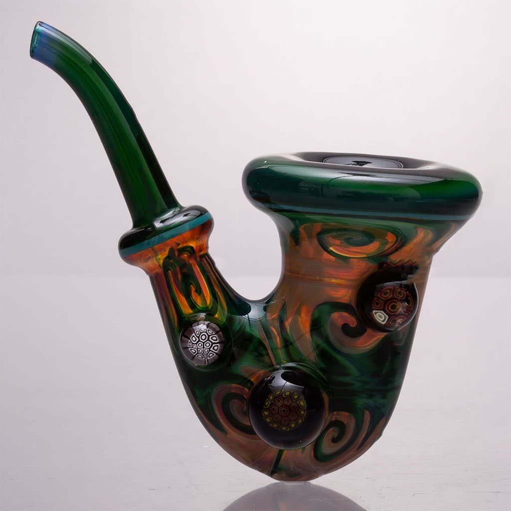 MNP Glass - Heady Sherlock Dry Pipes - Aqua Lab Technologies