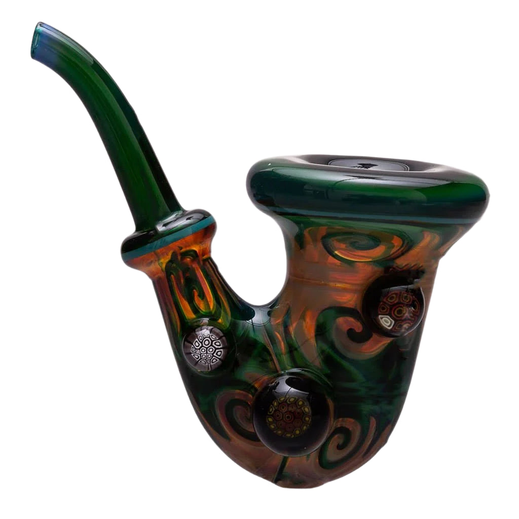 MNP Glass Heady Sherlock Dry Pipe