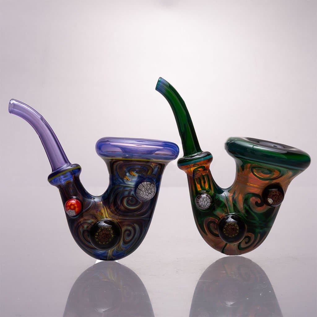 MNP Glass - Heady Sherlock Dry Pipes
