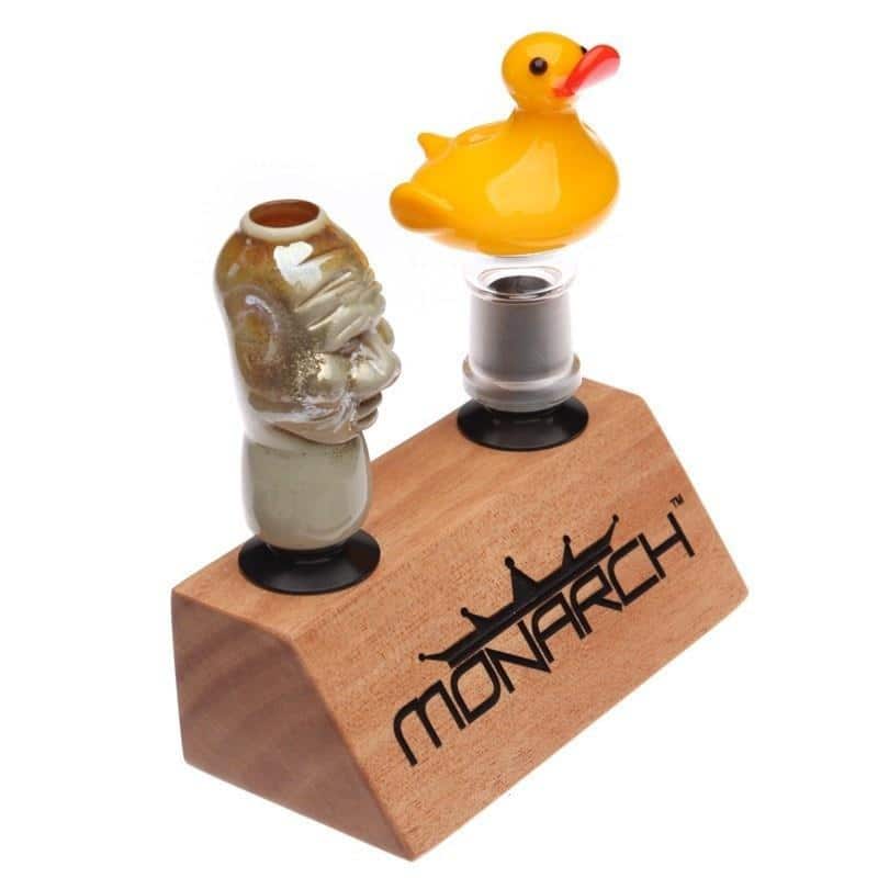 Monarch - Two 18mm Male Black Joint Display - Aqua Lab Technologies