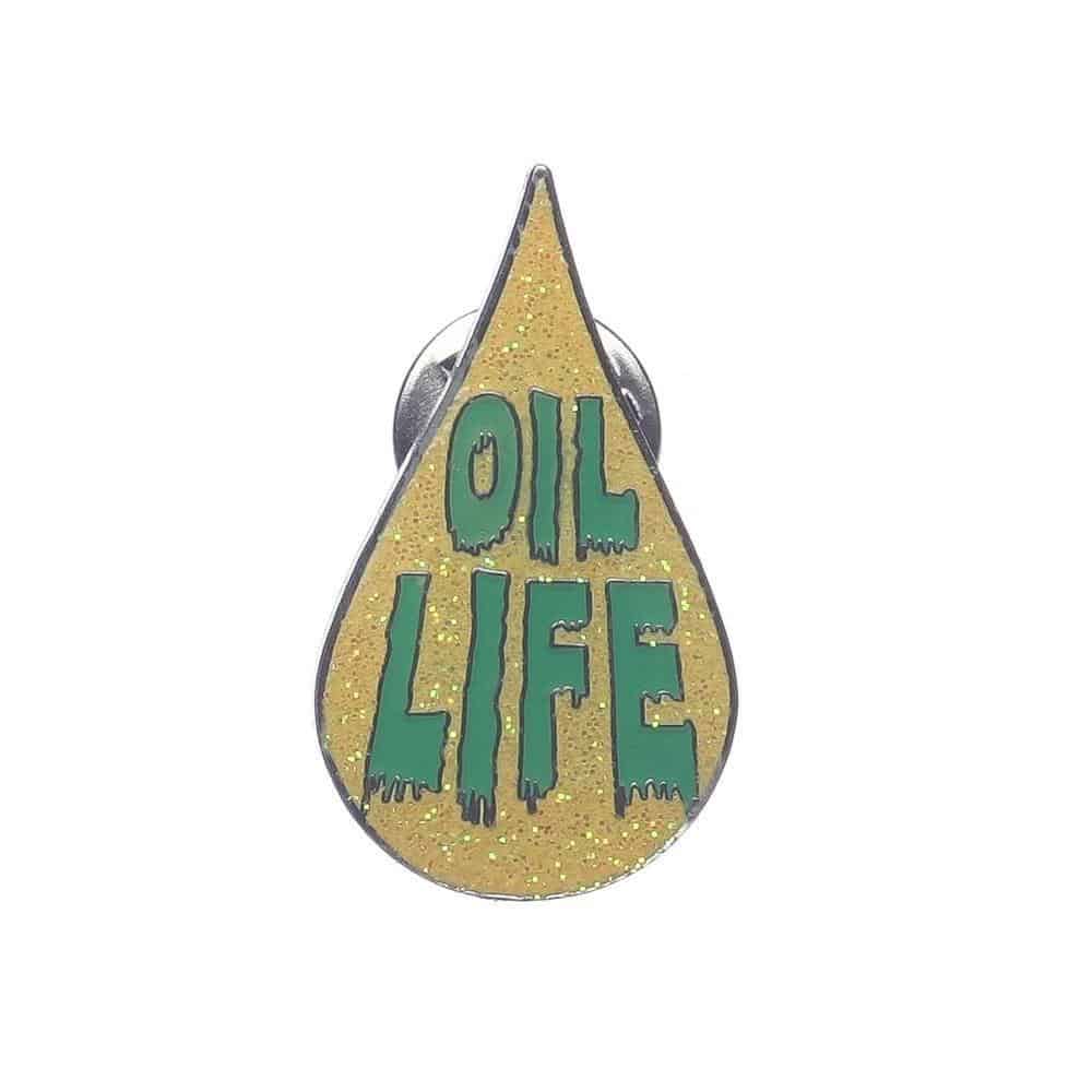 Oil Life - Glow in Dark Heady Hat Pin
