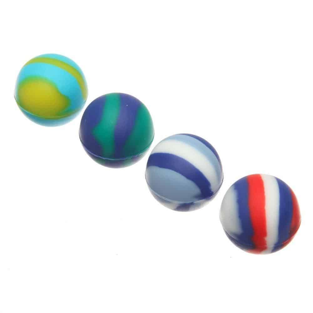 Oil Slick - Four Pack of Blue Mix Slick Ball Minis - Aqua Lab Technologies