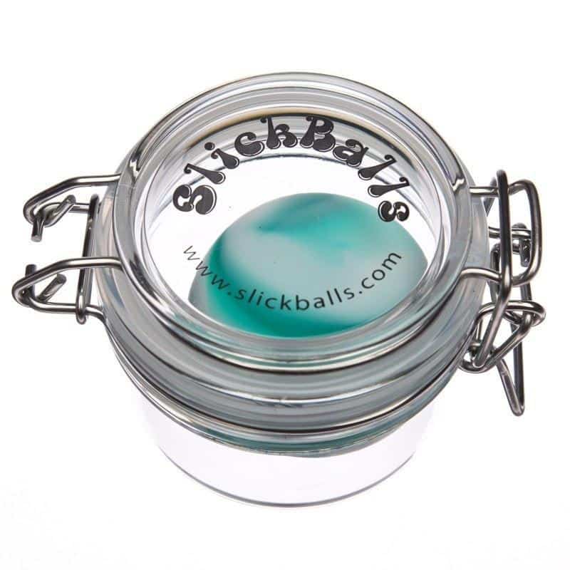 Oil Slick - Green & White Slick Ball - Aqua Lab Technologies