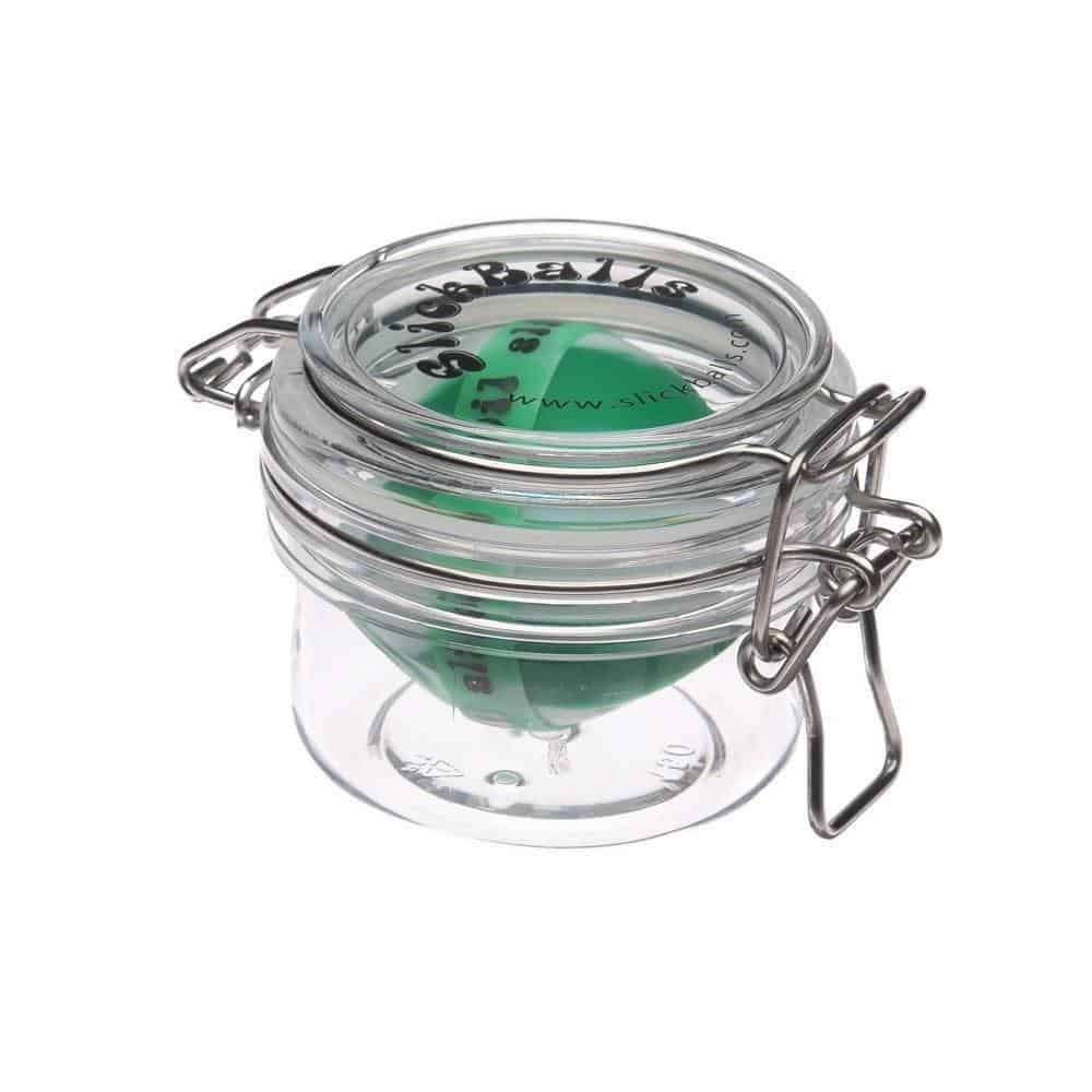 Oil Slick - The Original Slick Balls - Green & White - Aqua Lab Technologies