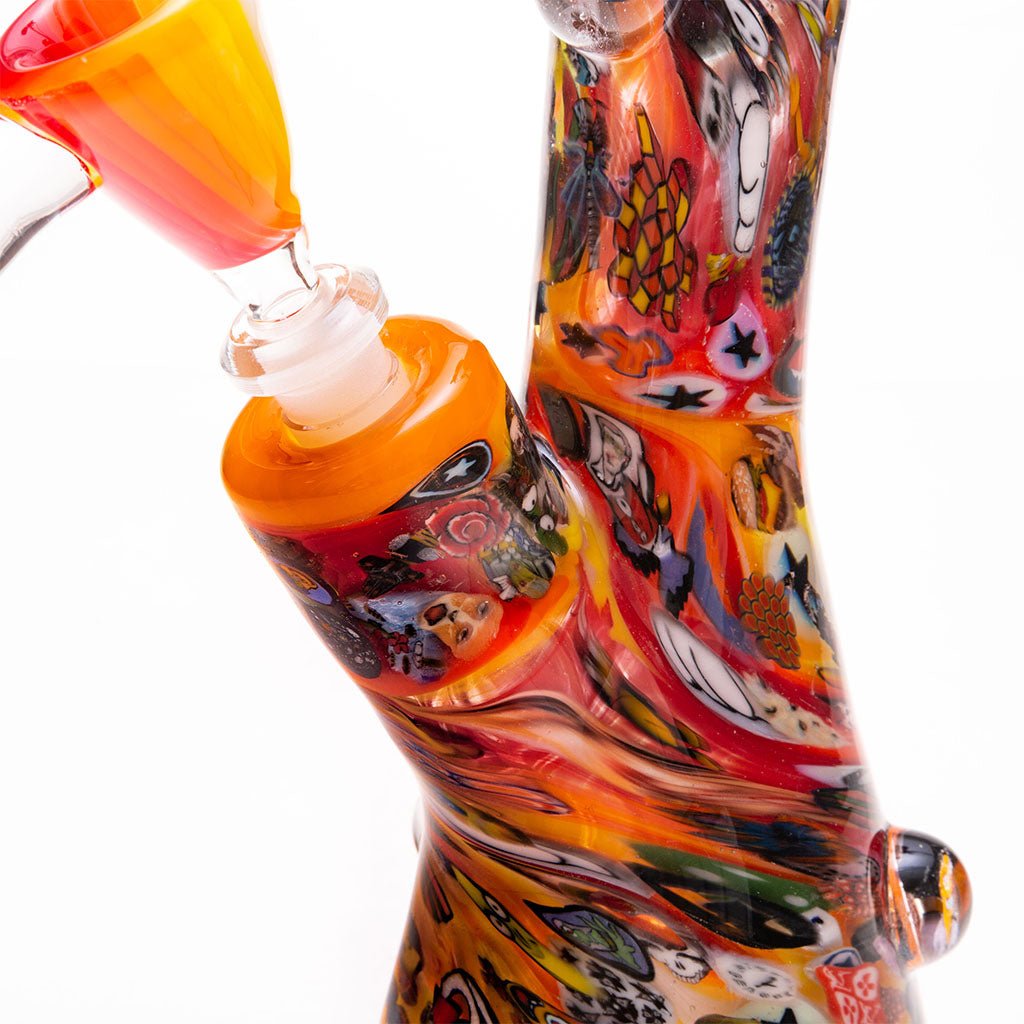 PeeJay Glass - Mixed Toon Bong - Aqua Lab Technologies