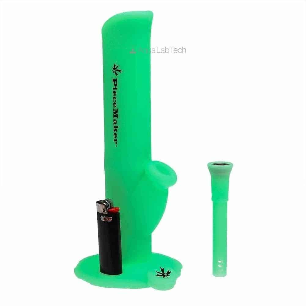 PieceMaker Gear - Kermit Silicone Bong - Aqua Lab Technologies