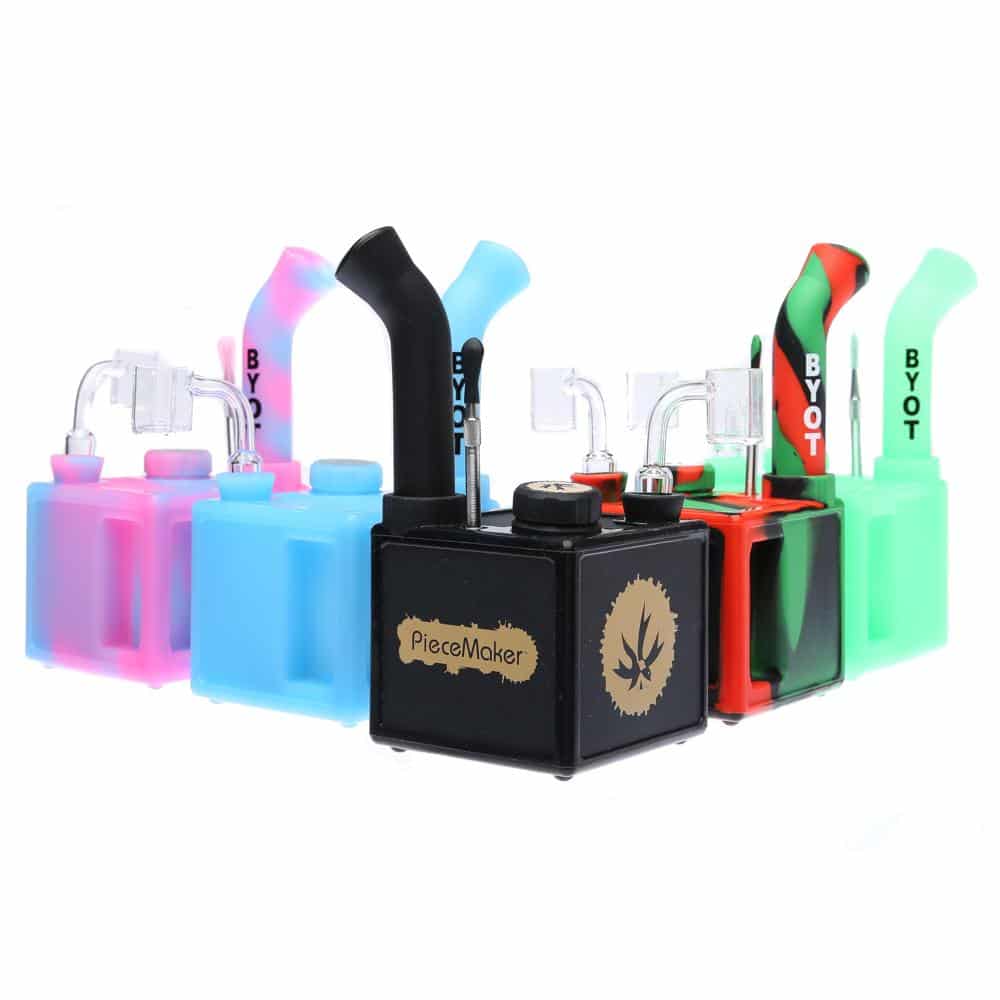 PieceMaker - Kube Silicone Dab Rig - Aqua Lab Technologies