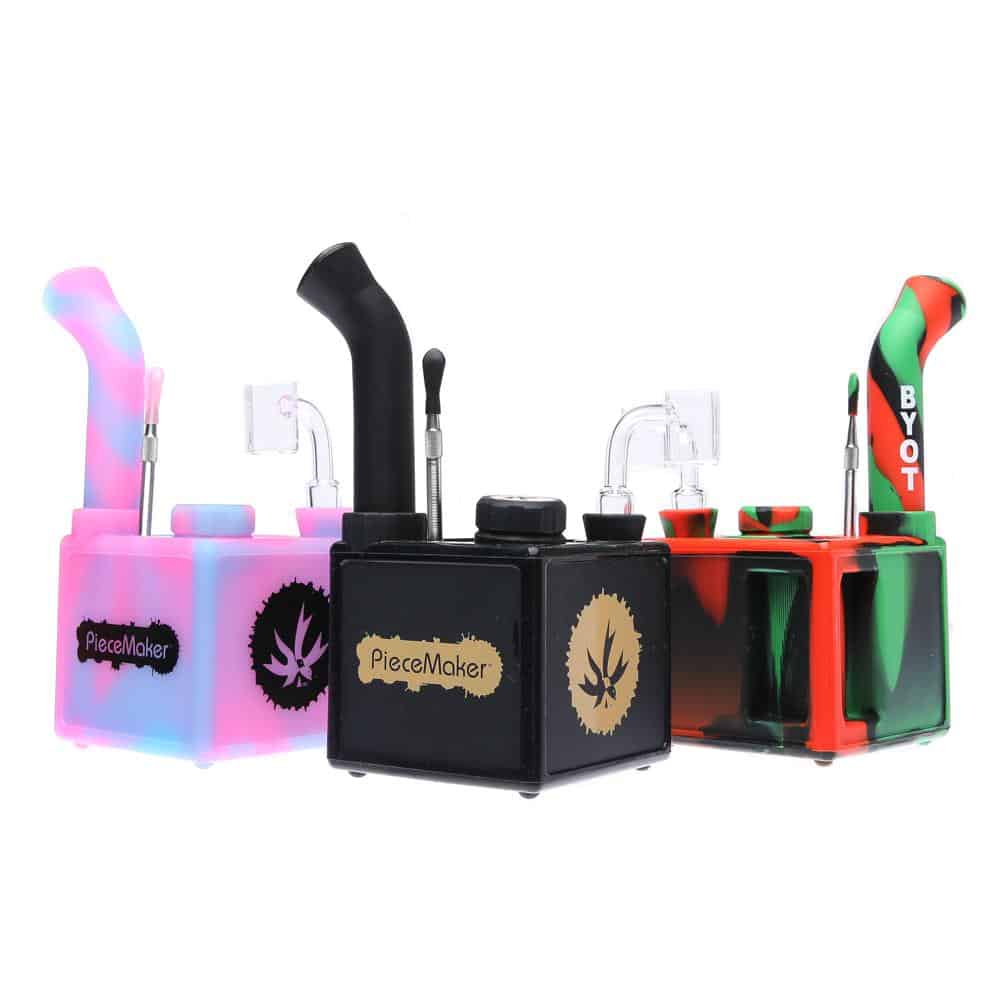 PieceMaker - Kube Silicone Dab Rig - Aqua Lab Technologies