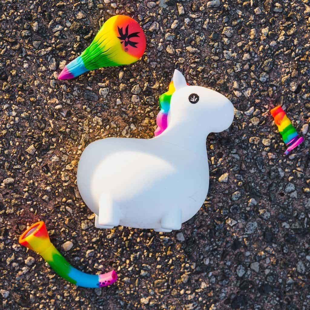 Unikorn Silicone Bongs from PieceMaker Gear