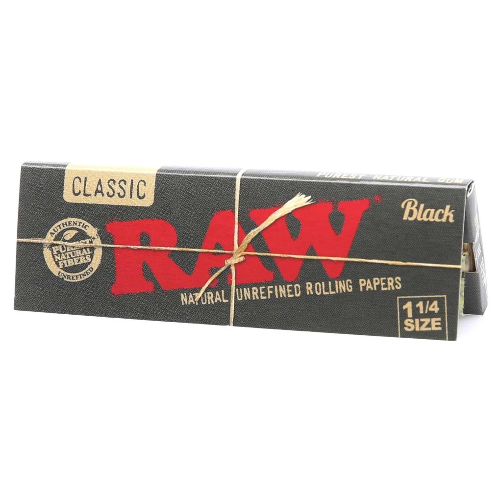 RAW - Black Classic Rolling Papers - Aqua Lab Technologies