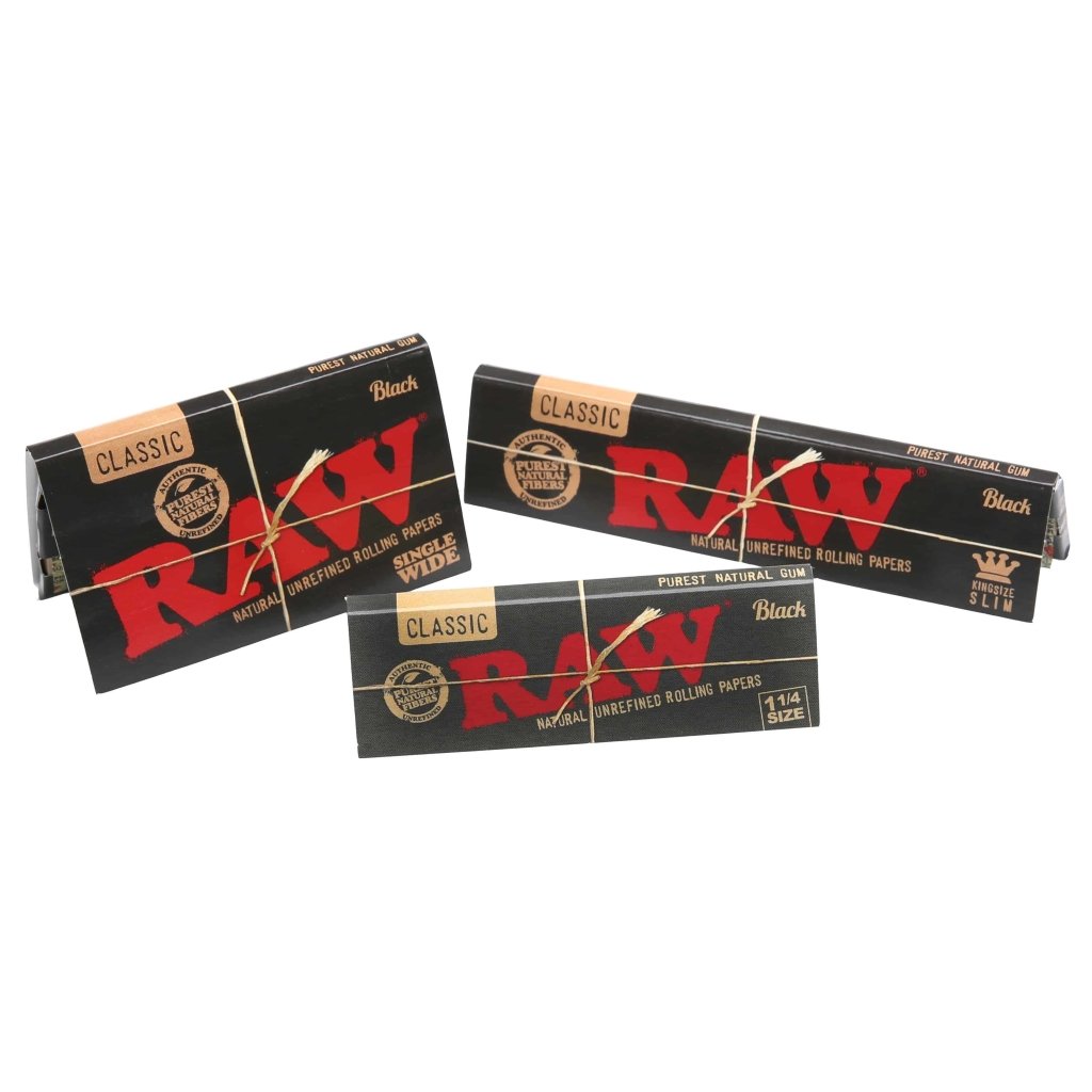 RAW - Black Classic Rolling Papers