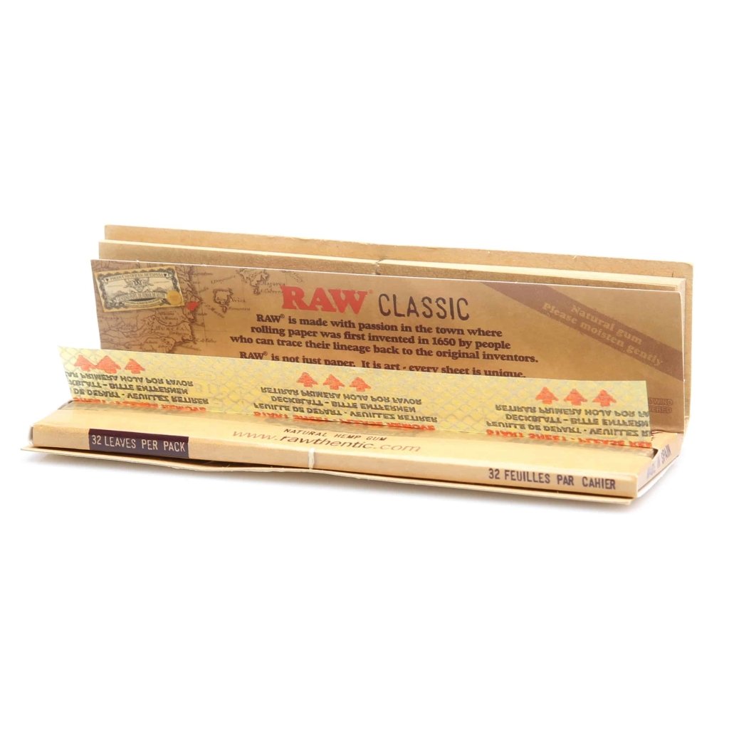 RAW - Classic Connoisseur Kingsize Plus Tips - Aqua Lab Technologies