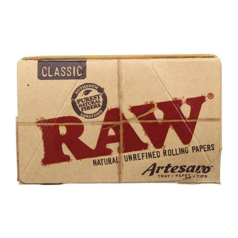 Raw Organic Hemp Artesano Rolling Paper Kit 1 1/4