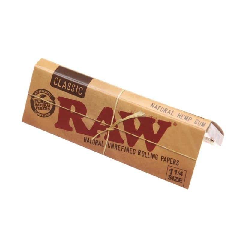 RAW Papers - Classic 1 1/4" Natural Papers - Aqua Lab Technologies